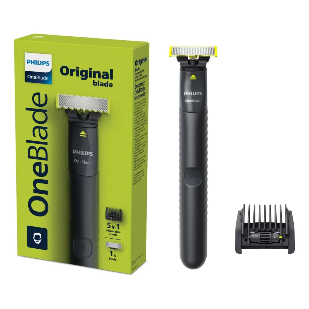 Aparador de Pelos Philips OneBlade Pente 5 em 1