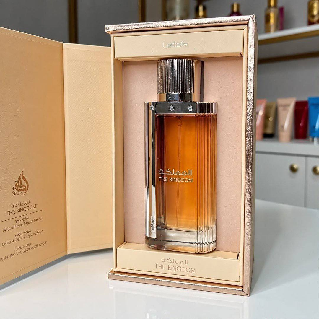 Perfume Árabe Feminino The Kingdom Lattafa 100ml Original Nf