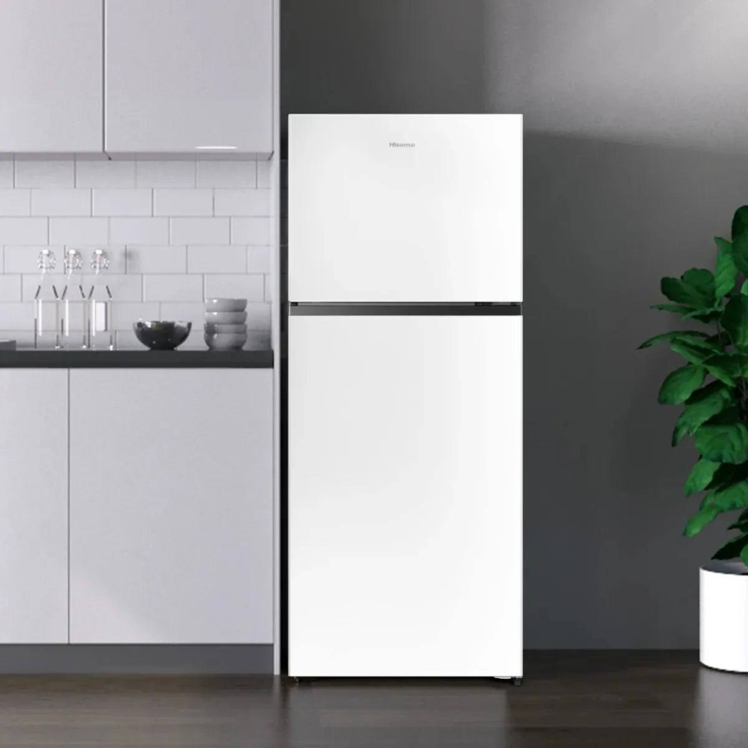 Geladeira Hisense Duplex Branca 381L Inverter Frost Free RT3N375 110V