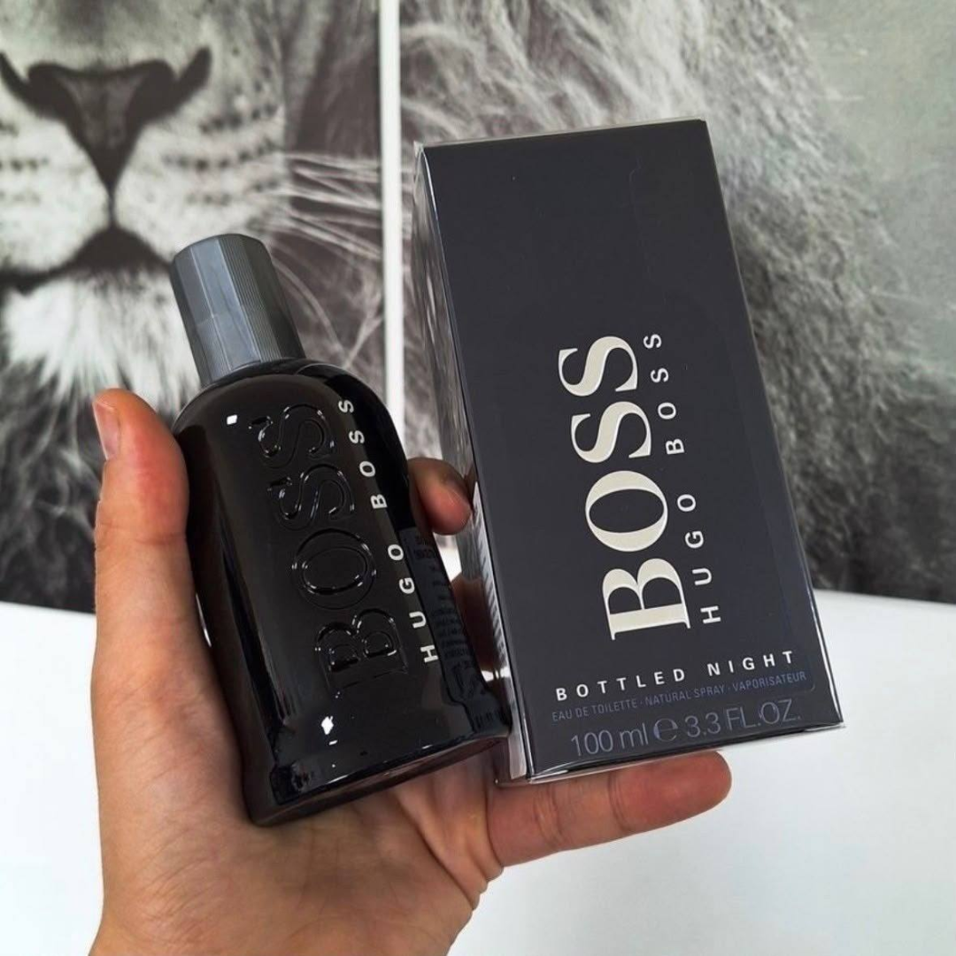 Perfume Hugo Boss Bottled Night Masculino Eau De Toilette 100Ml