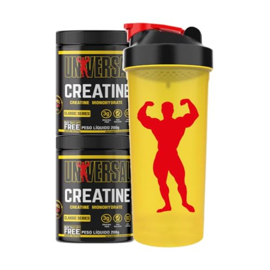Creatina Monohidratada Universal Universal Nutrition (400g + Coqueteleira)