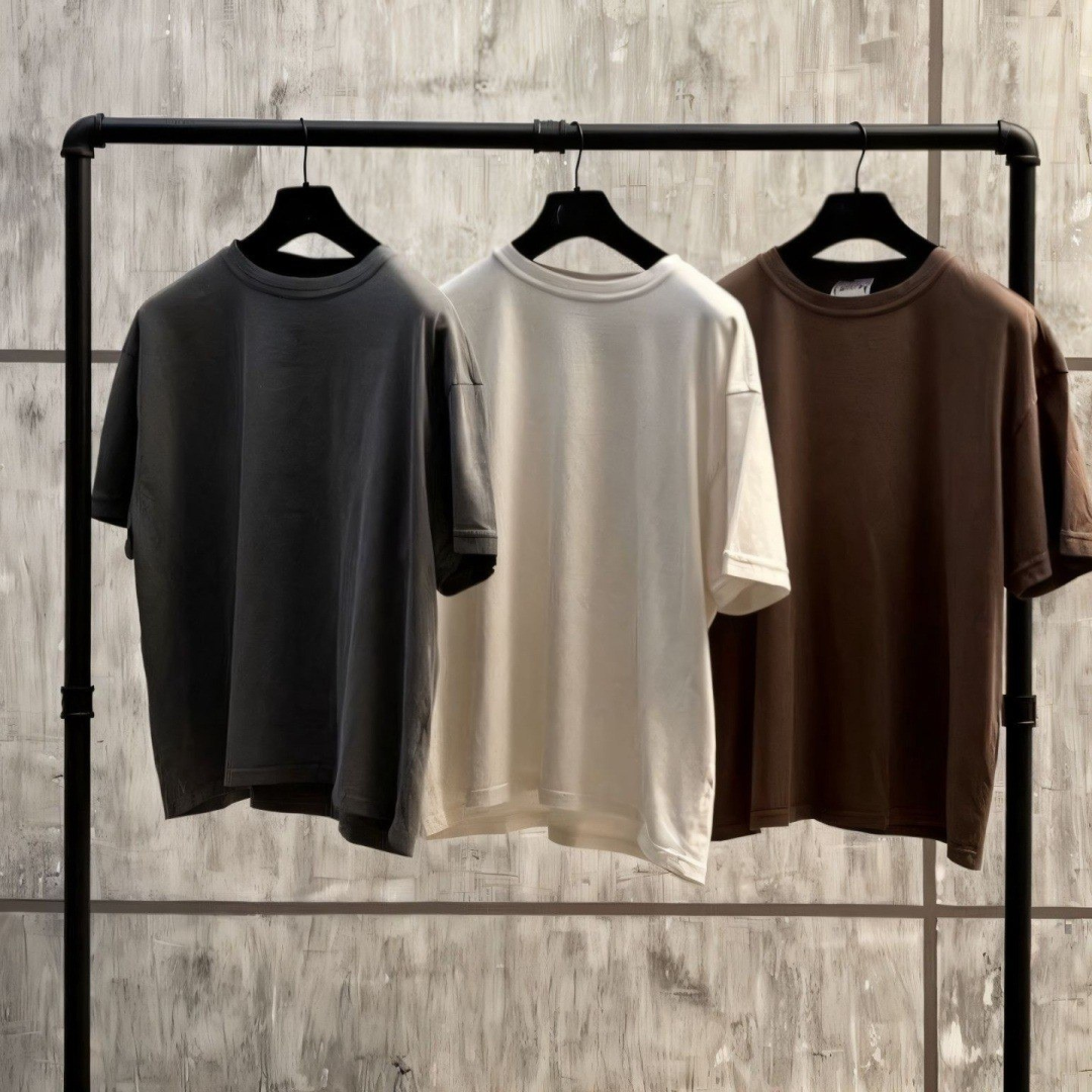 Kit com 4 Camiseta Oversized