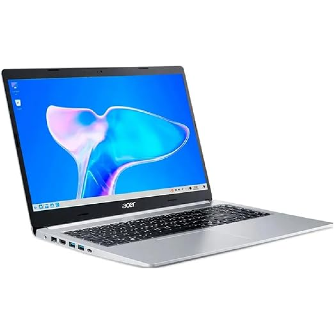 Notebook Acer Aspire 5, AMD Ryzen 5 5500U, 8GB RAM, SSD 256GB, Tela 15.6" FHD IPS, Prata, A515-45-R1AC