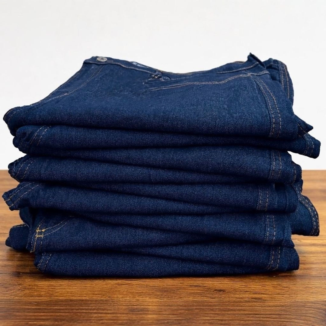 Kit 4 Calças Jeans Masculina Tradicional Atacado Reforçada