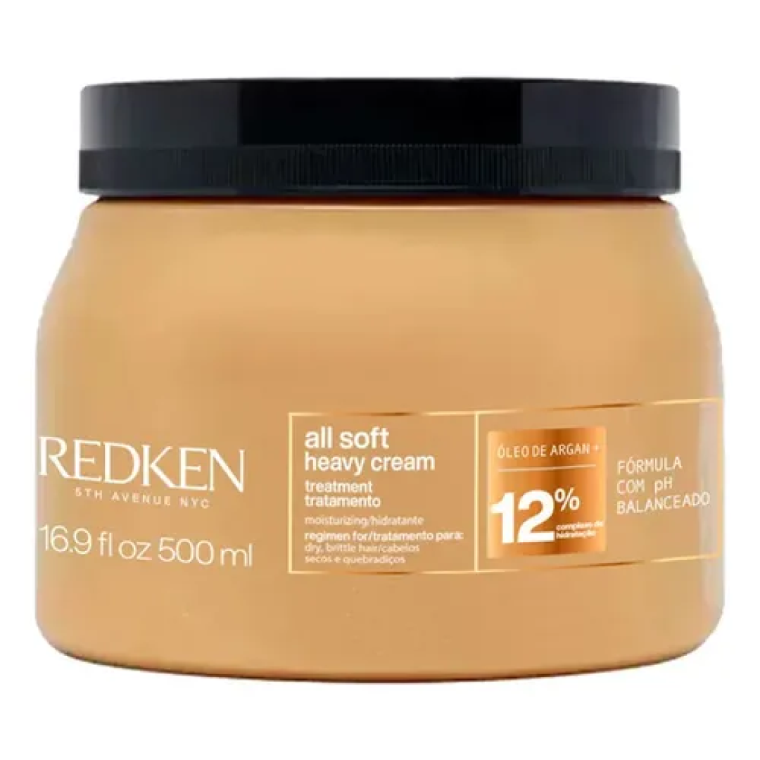 Máscara de Tratamento Redken All Soft Heavy Cream 500ml
