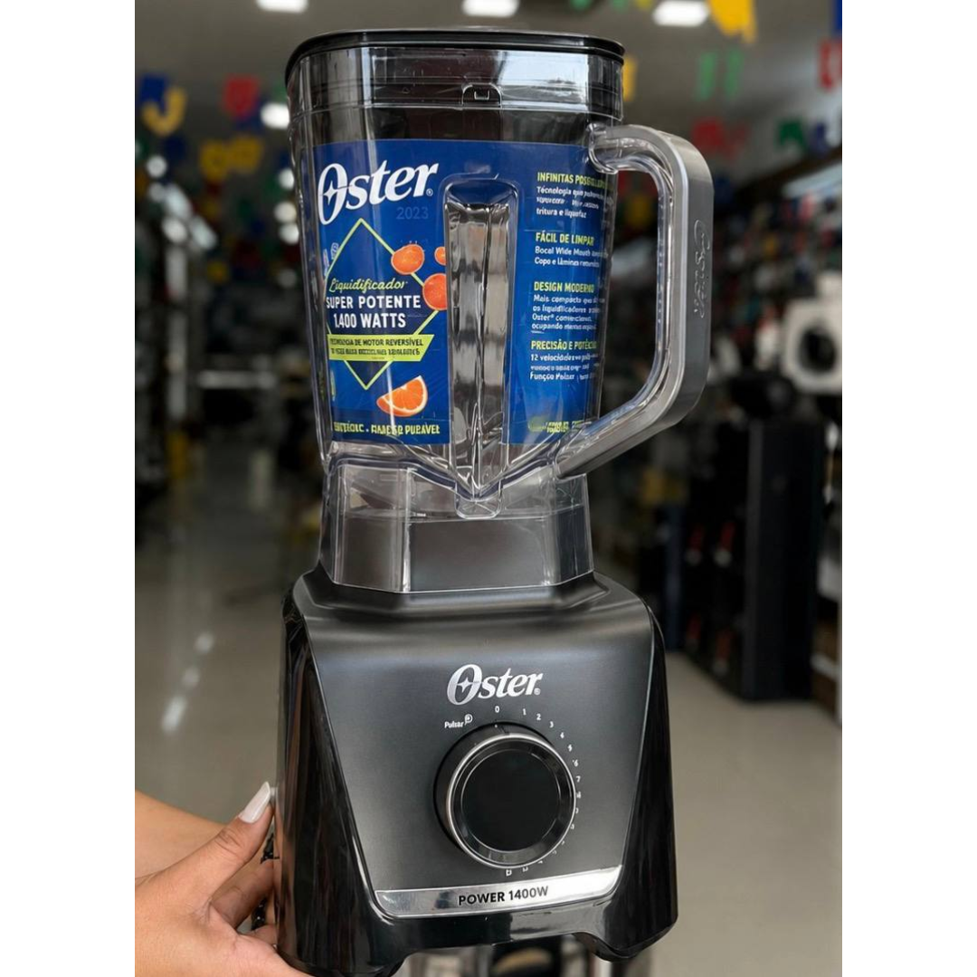 Liquidificador Oster Full 3,2L 220V 1400W Preto OLIQ610
