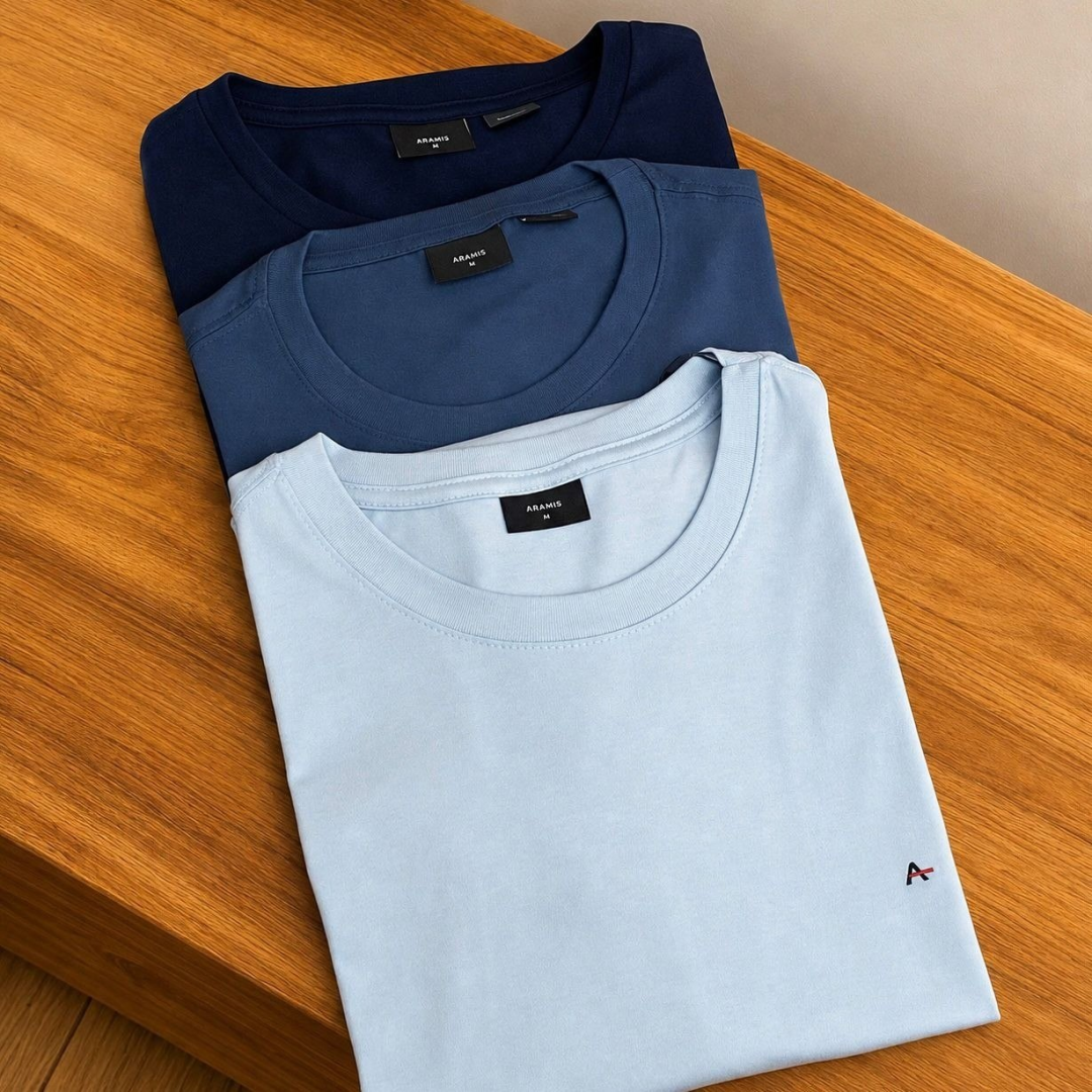 Kit com 3 Camisetas Aramis