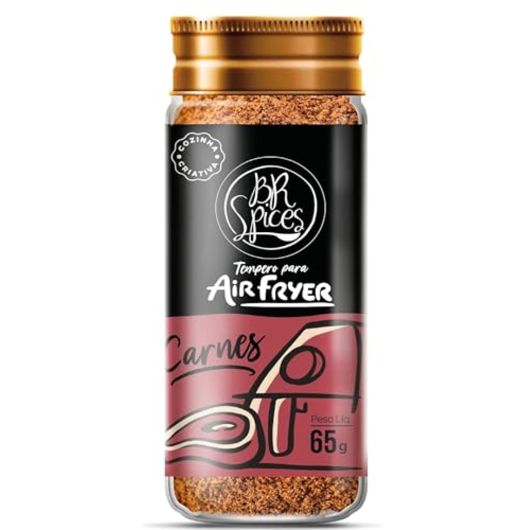 Br Spices, Tempero para Air Fryer: Carnes Vidro 60g