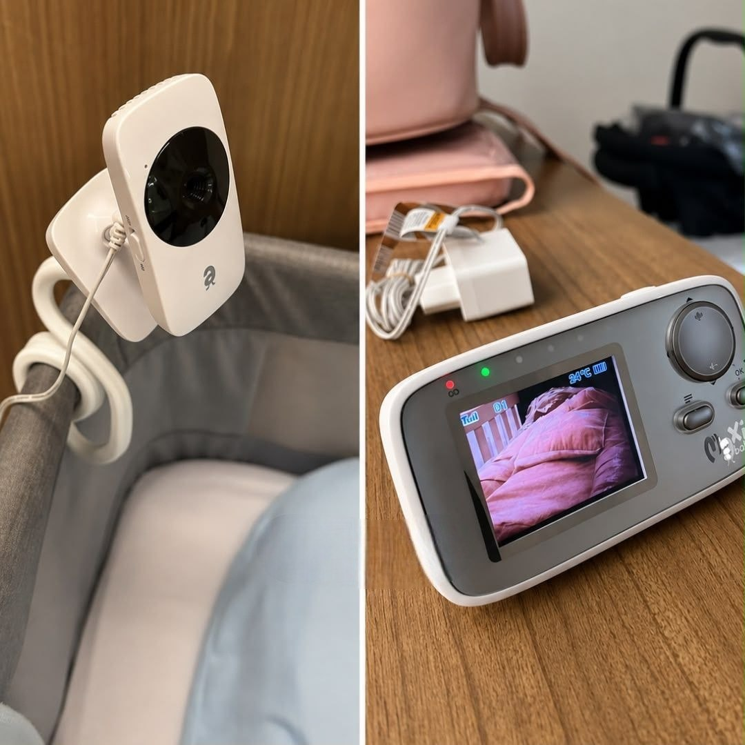 Babá Eletrônica Monitor 2.4 Sem Fio Zoom Baby On Maxi Baby