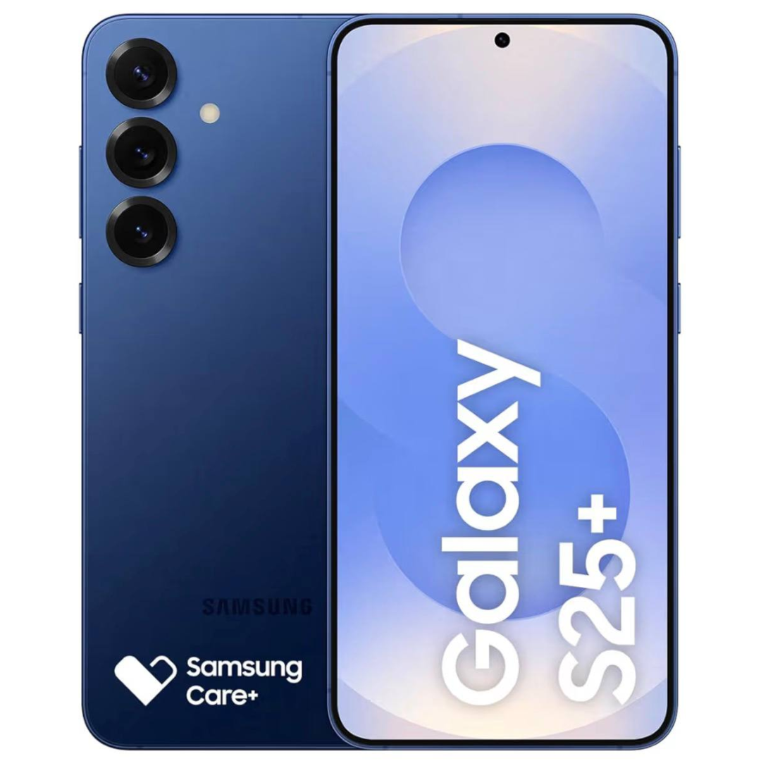 Celular Samsung Galaxy S25+ 5G, 512GB, 12GB RAM, Câmera Tripla de 50+12+10, Tela Grande de 6.7", Azul Marinho