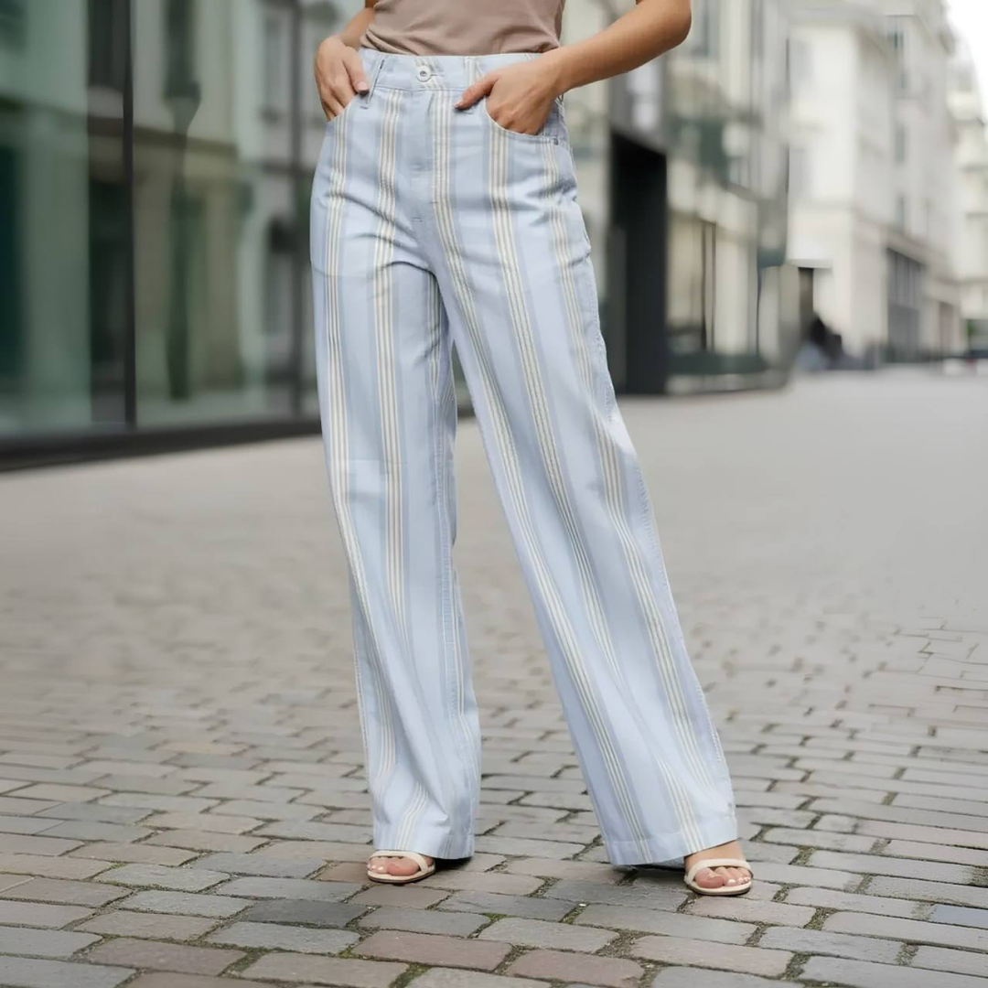 Calça Hering Feminina H9uj1asn Azul Lisa 40