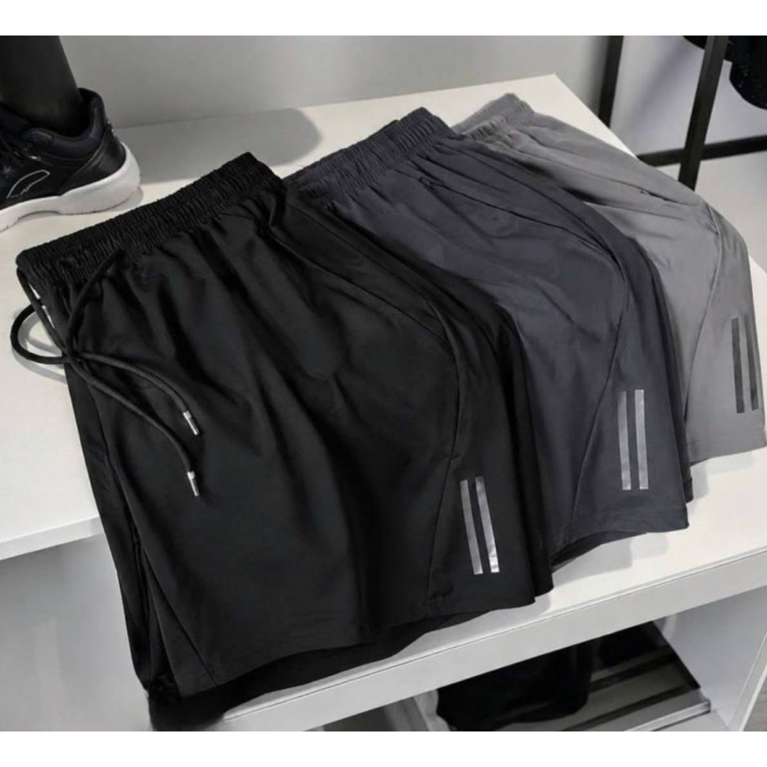 Kit 3 Bermuda Masculina Importada Seda  Secagem Rápida