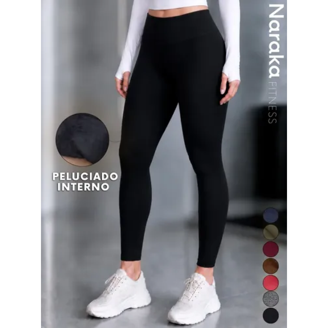 Calça Legging Flanelada Zero Transparência Inverno