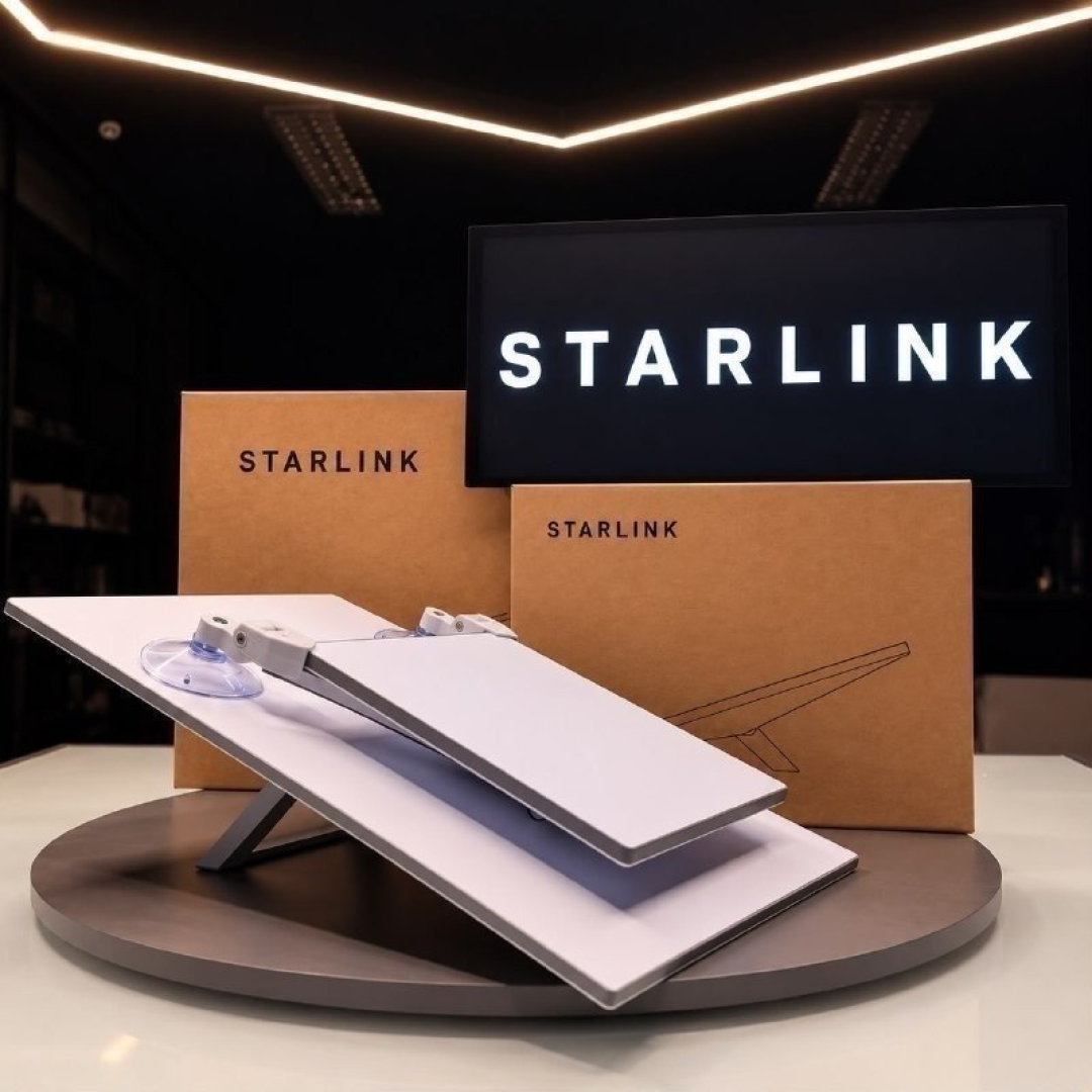 Antena de Internet Via Satélite Starlink Mini