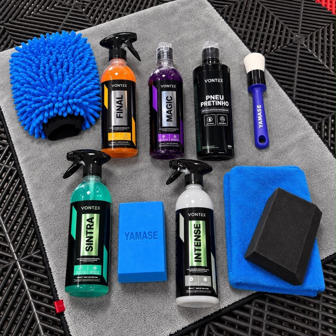 Kit Lavagem Shampoo Cera Tok Final Intense Sintra Fast Vonix