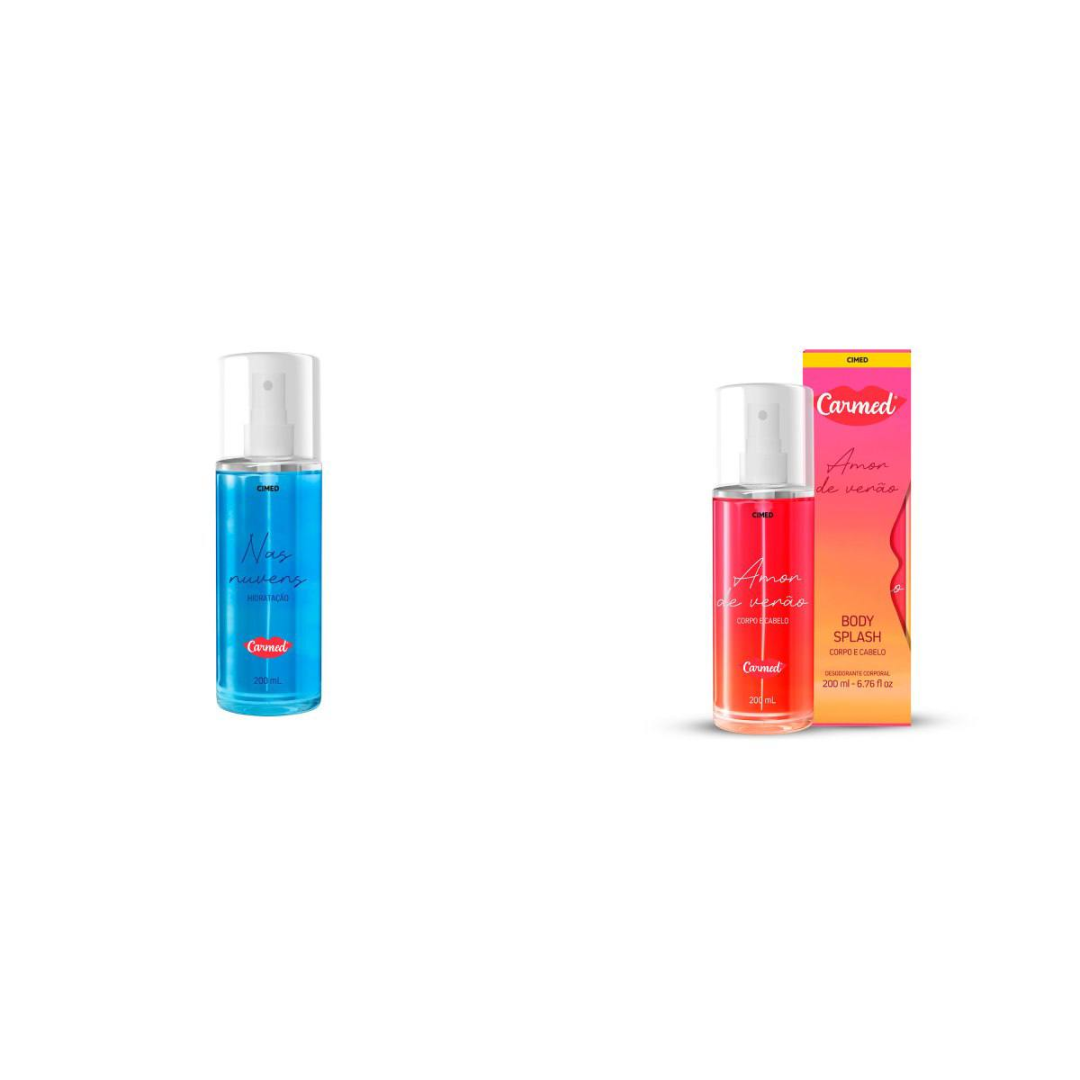 Carmed Body Splash Nas Nuvens ou Amor de Verão 200ml