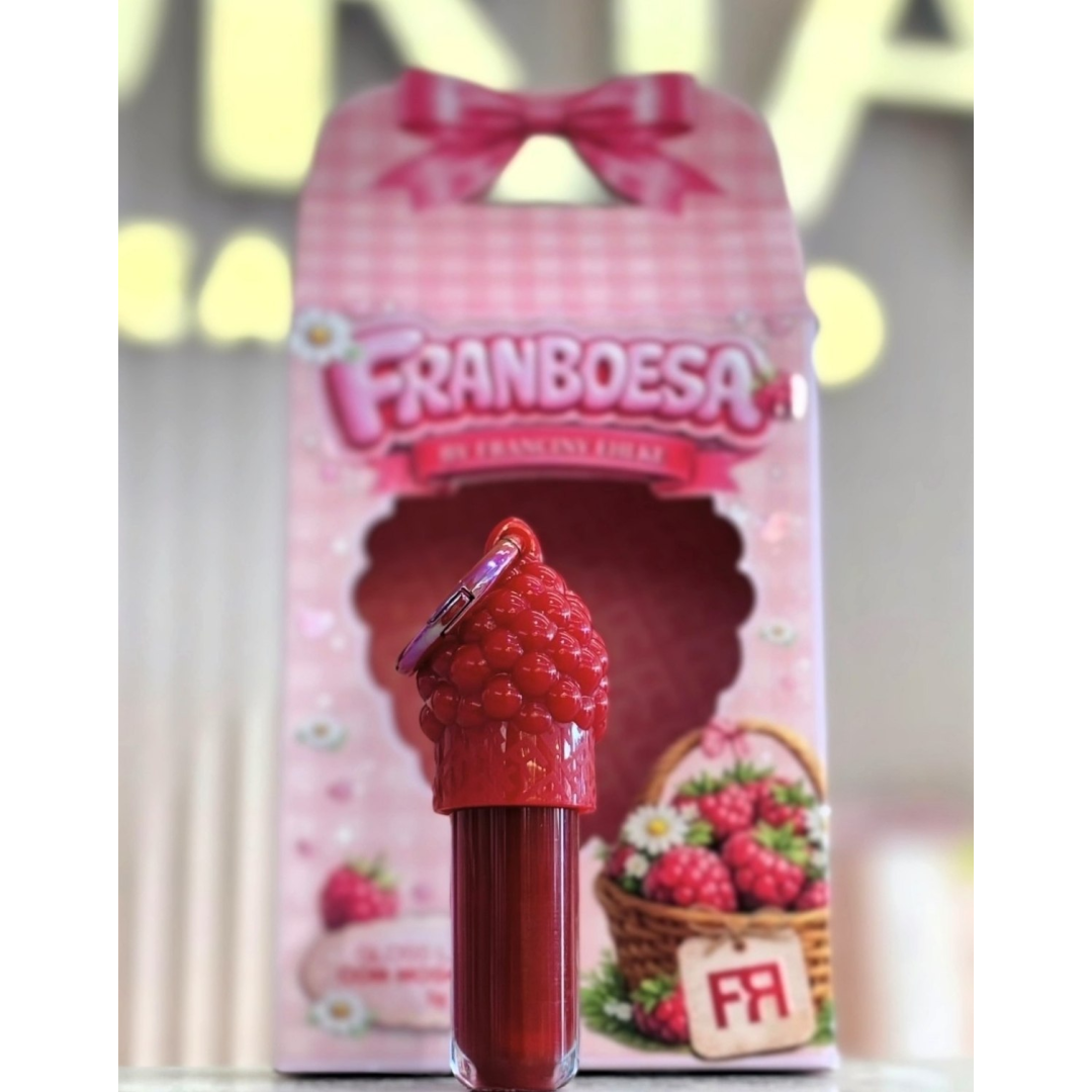 Gloss Franboesa Fran By Franciny Ehlke Brilho Vermelho