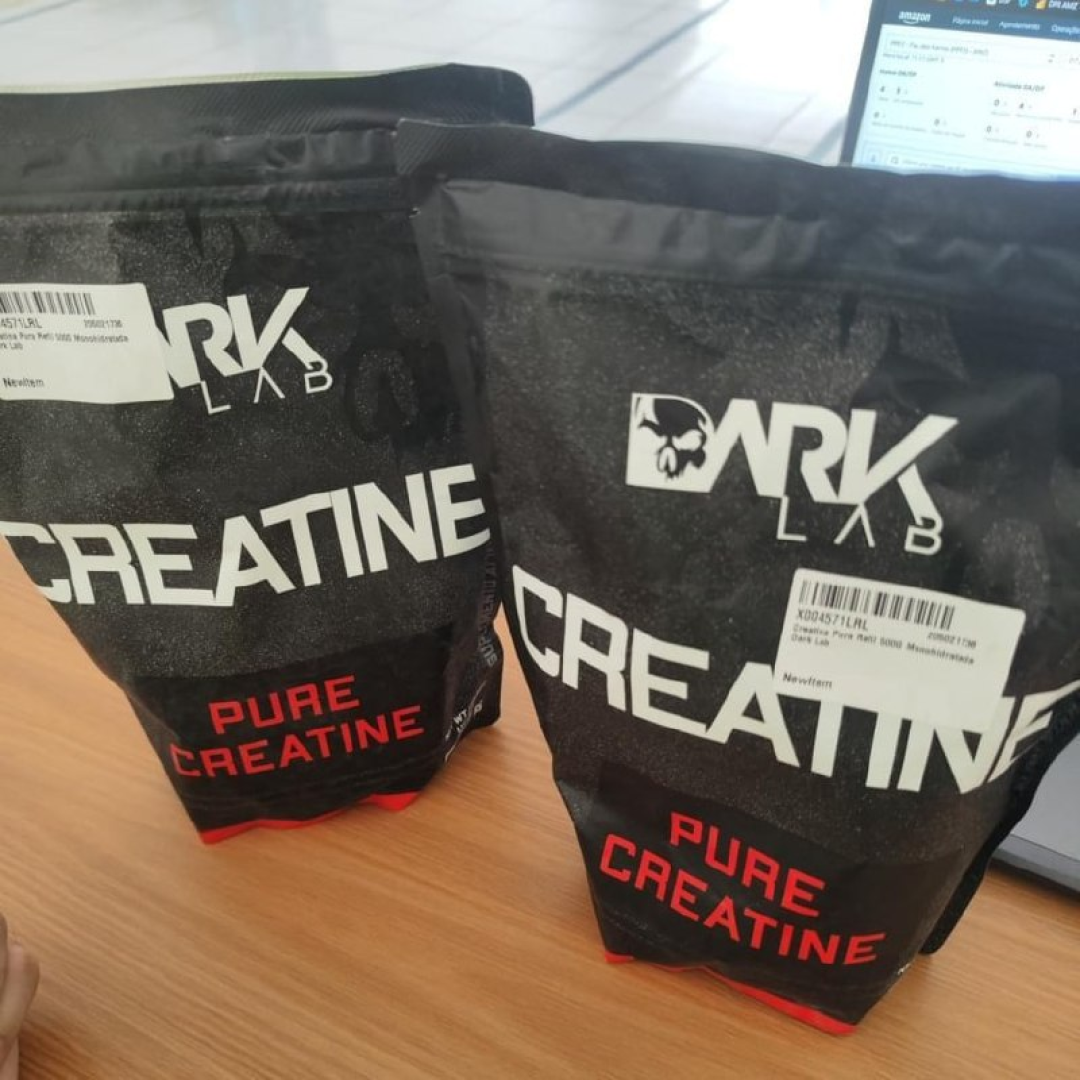 02 un. Creatina Dark Lab 500g