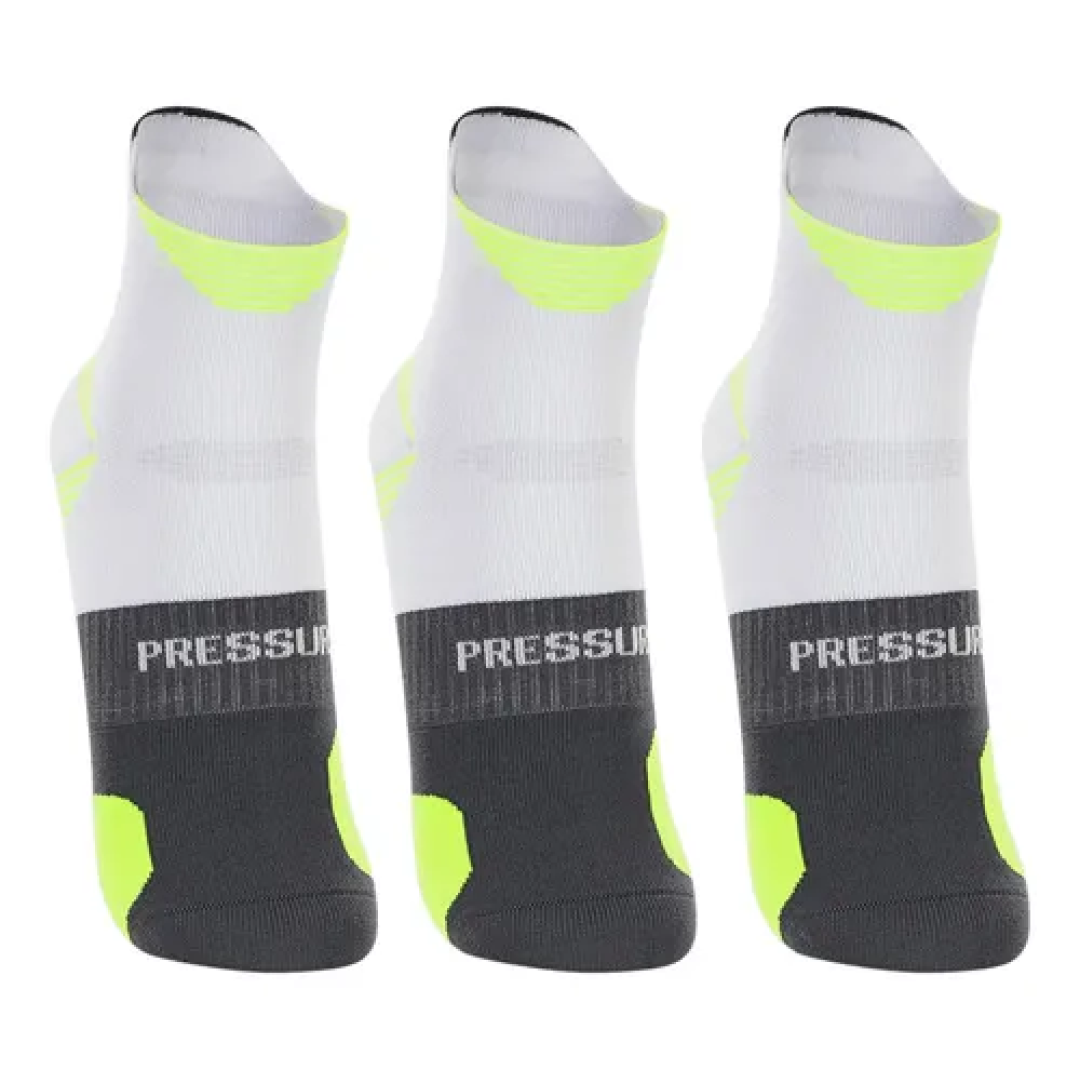 Kit com 3 Pares de Meias Lupo Dry Fit Cano Curto