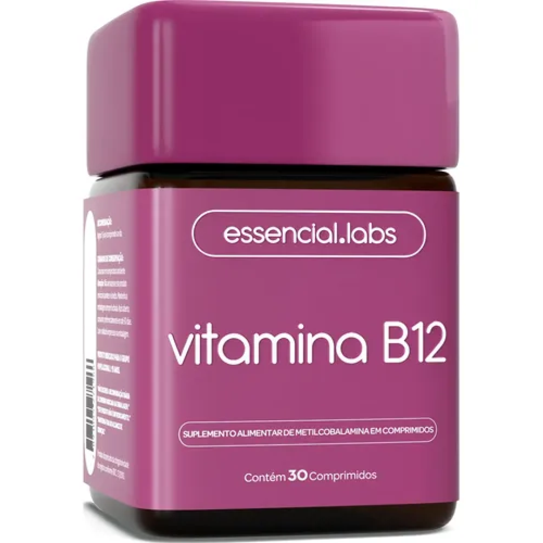 Vitamina B12 Metilcobalamina 30 Doses Essencial Labs