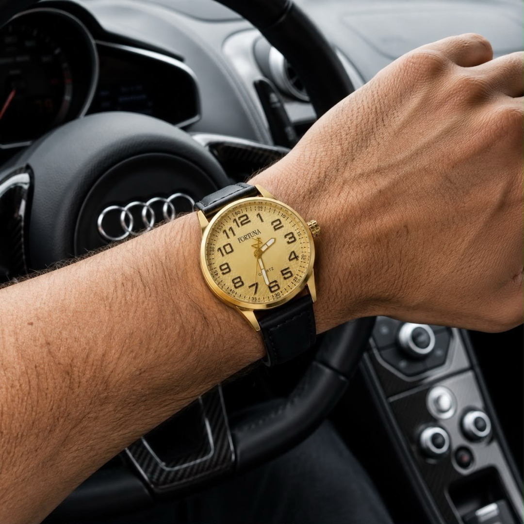 O RELÓGIO JÀ TENHO, só falta o audi