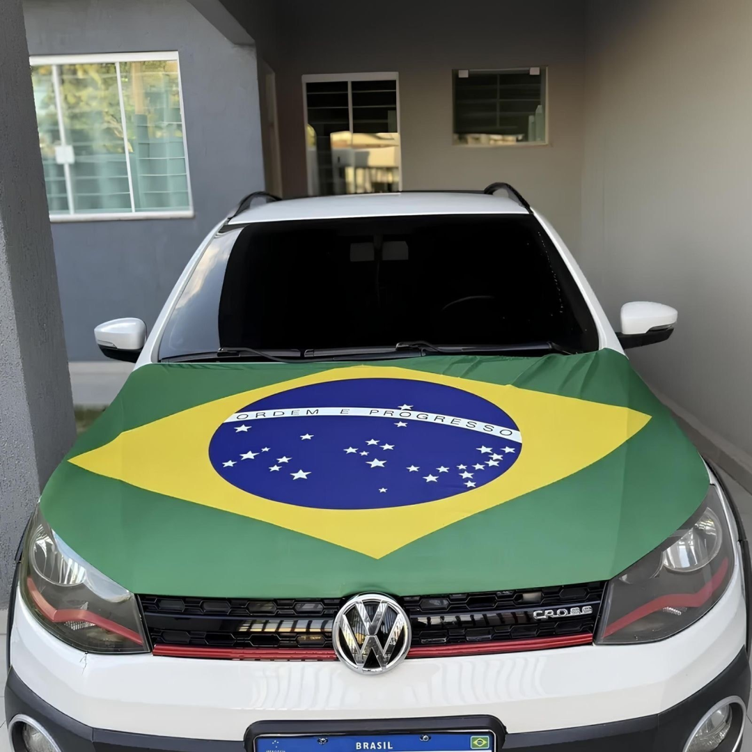 Bandeira Do Brasil Para Capô De Carro Copa Do Mundo