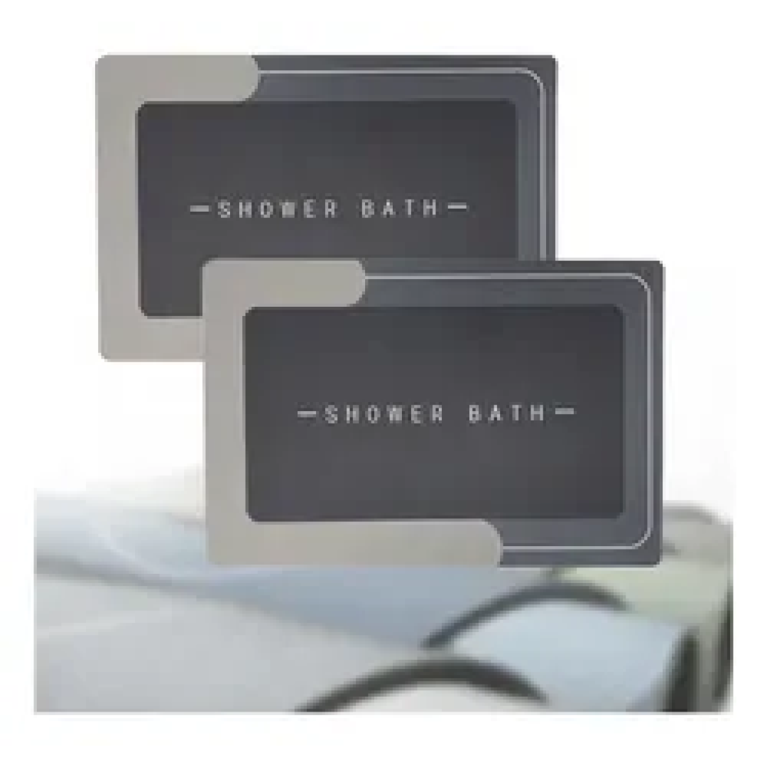 Kit com 2 Tapetes para Banheiro Mágico Ultra Absorção