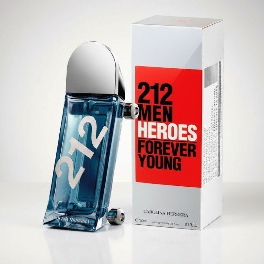 Perfume Carolina Herrera 212 Men Heroes EDT 150ml