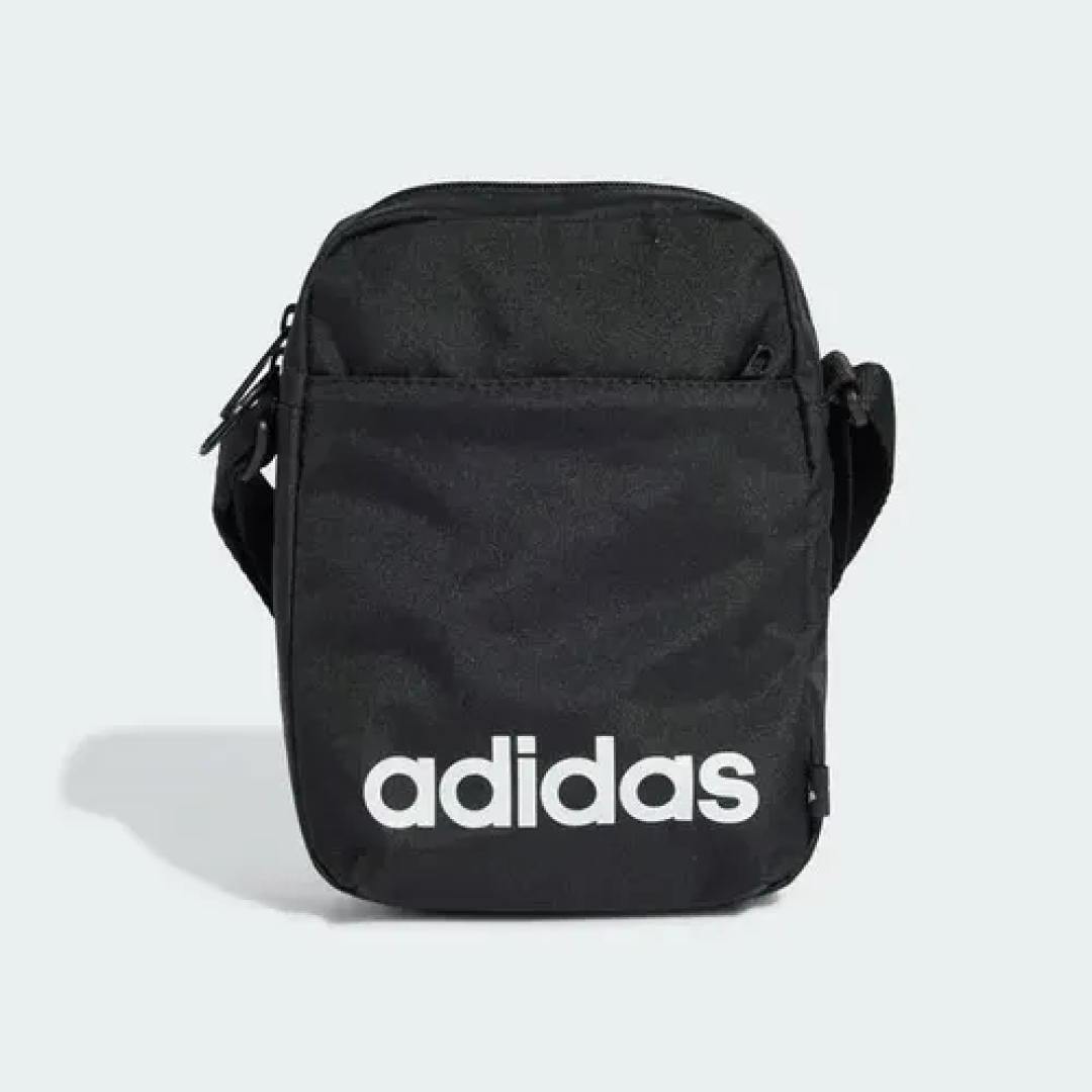 Bolsa Transversal Linear adidas Black Liso