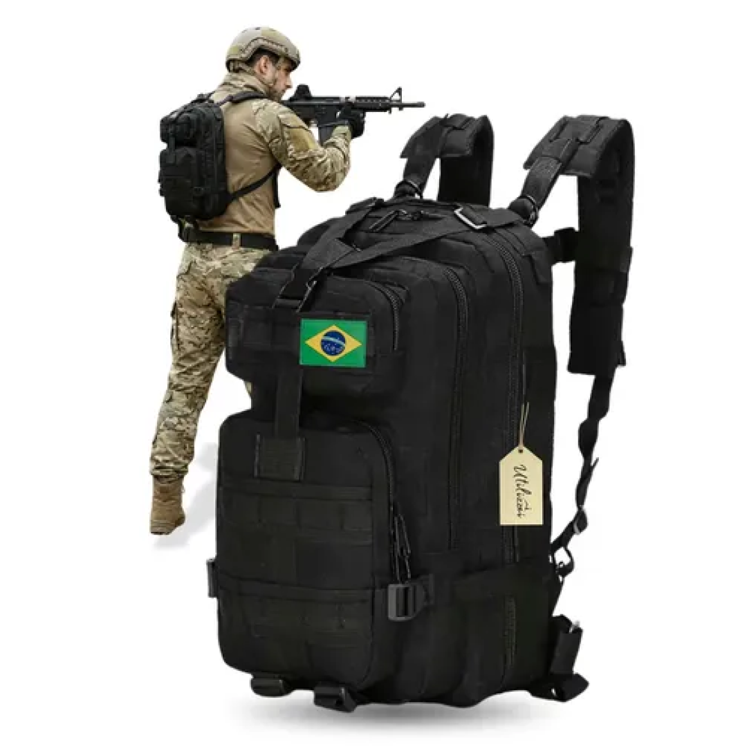 Mochila Tática Militar Impermeável 30L