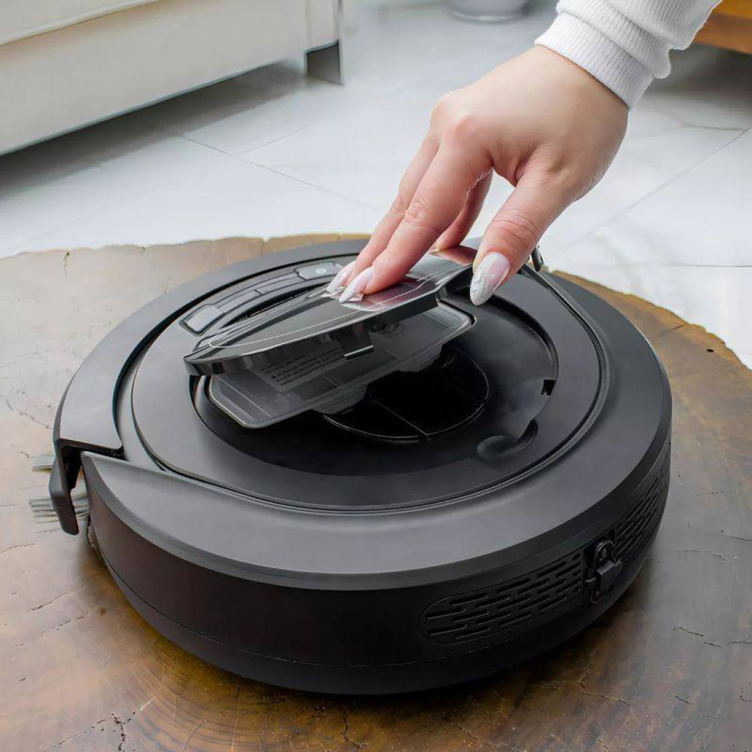 Robô Aspirador Robot W90 Varre Aspira e Passa Pano 30w Wap