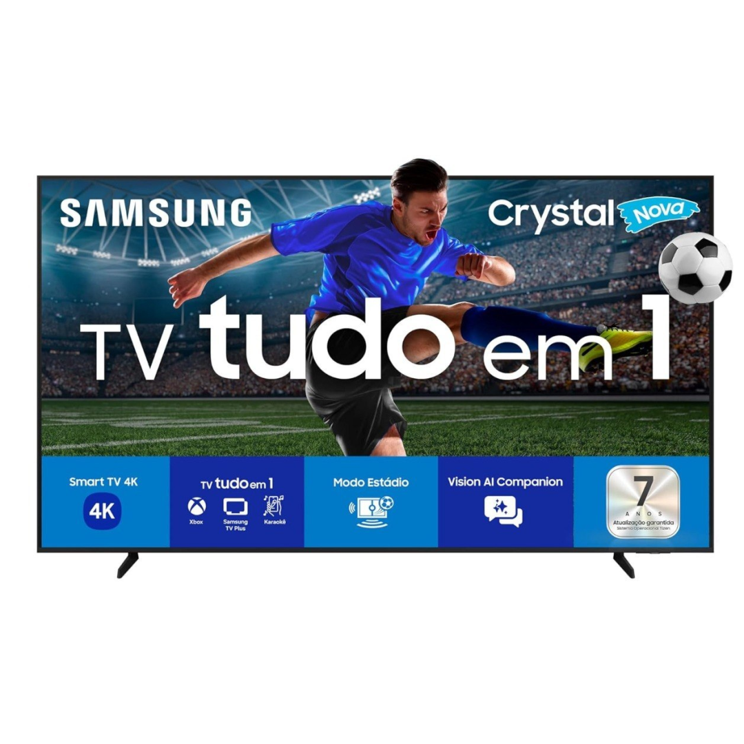 Samsung Smart TV 55" Crystal UHD 4K U8100F 2025
