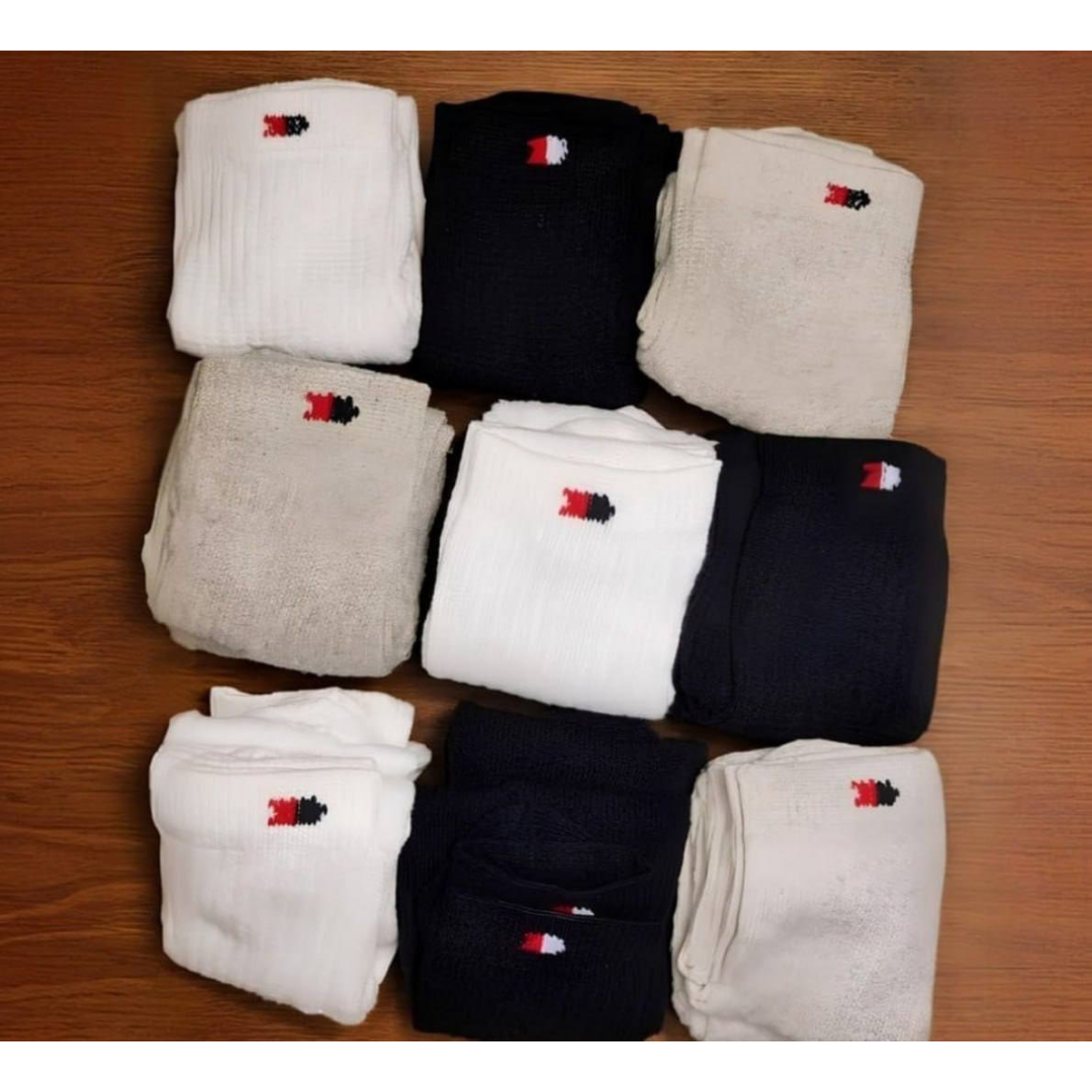Kit 15 Pares Meias Sport Algodão Cano Médio Sandrini Confort Sortidos 39-43