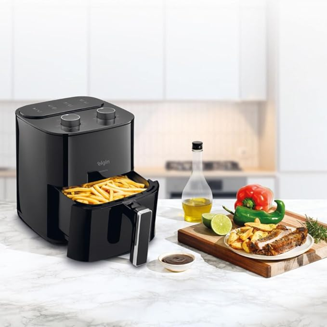 Fritadeira Elétrica Air Fryer Facilita Fry Elgin - 3.5 Litros, 110V