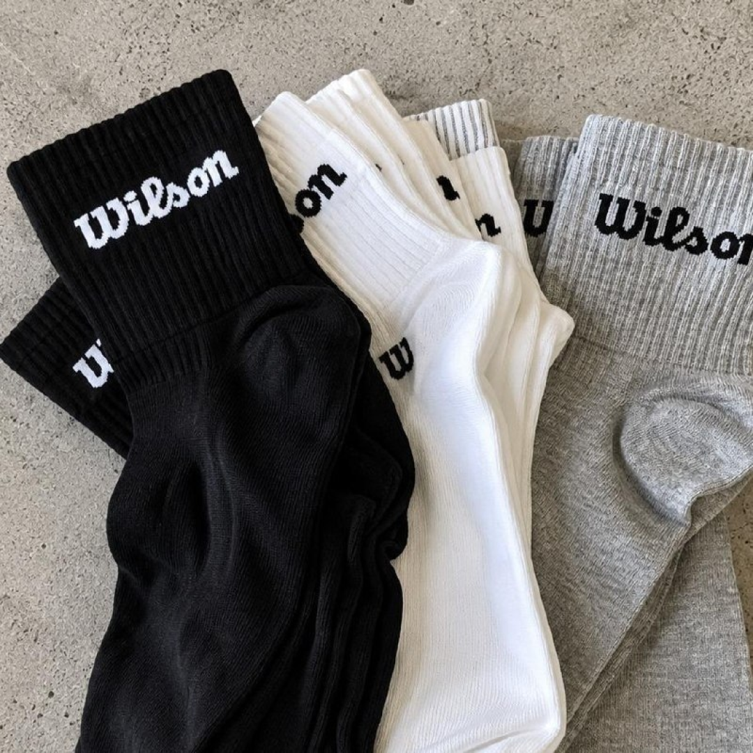 Kit com 6 Pares de Meias Wilson Cano Médio Algodão