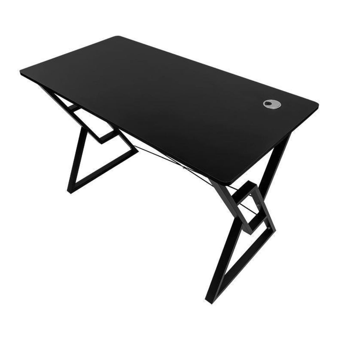 Mesa Para Escritorio Zinnia Aurea L100, 100cm, Preto, Zno-Aral-Bl01