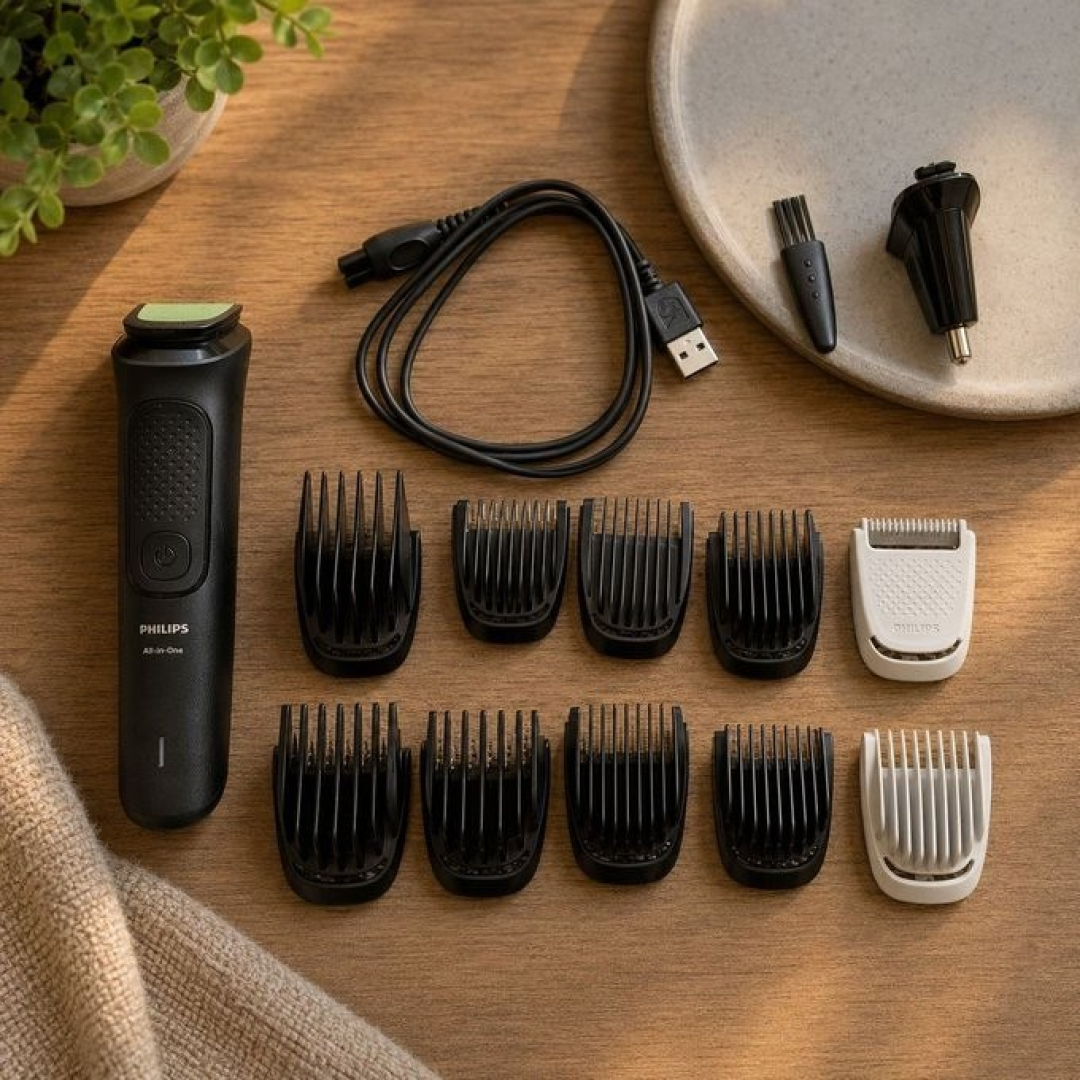 Multigroom Philips Inclui 12 Acessórios