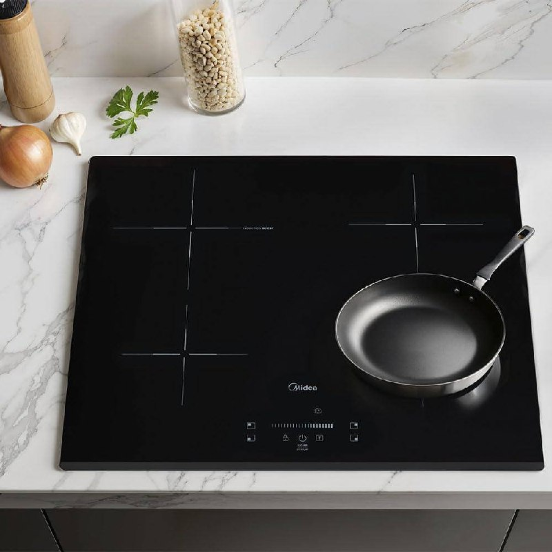 Cooktop 4 Bocas De Indução Even Pro Midea Cor Preto 220v