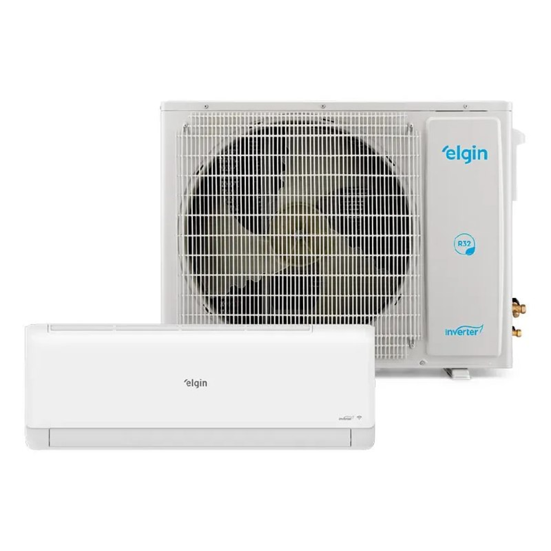 Ar-Condicionado Split HW Inverter Elgin Eco III Wi-Fi 12.000 BTUs R-32 Quente/Frio