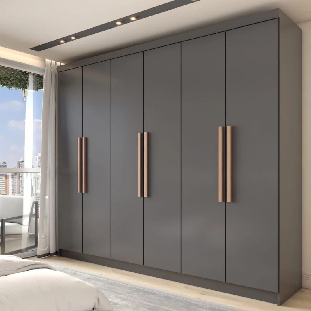 Guarda-Roupa Casal Odisseia 6 Portas 2 Gavetas