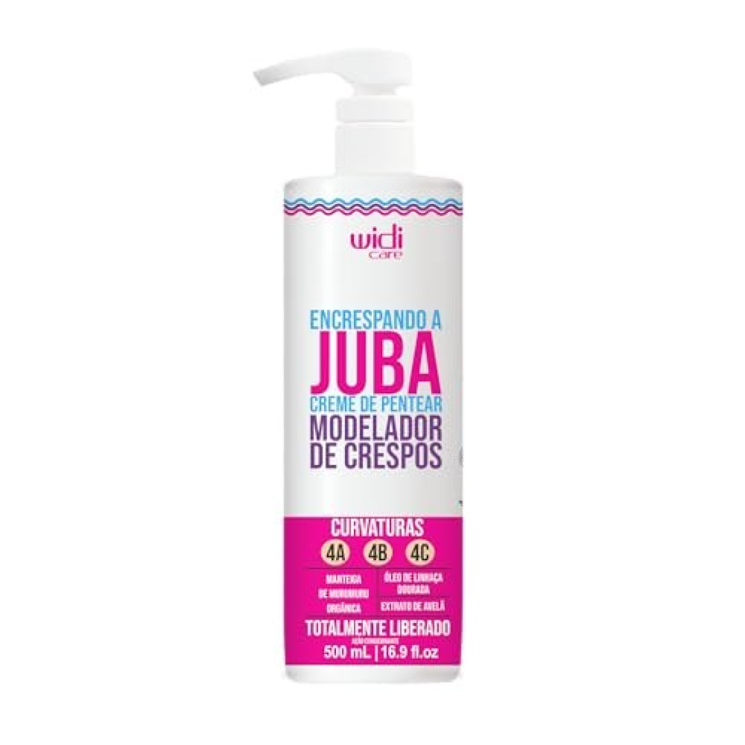 Widicare Encrespando A Juba Creme De Pentear Widi Care Widi Care Branco Médio