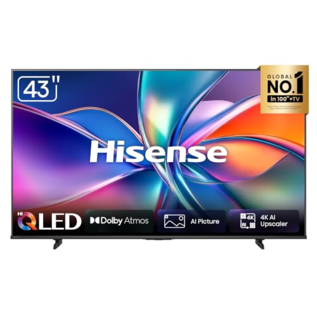 Hisense Smart Tv 4K Hi-Qled 43" Polegadas 43Q6qvv