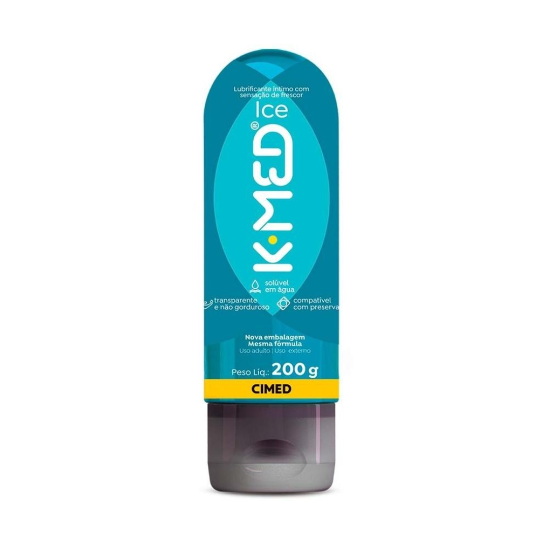 Lubrificante Íntimo K-med Ice 200g