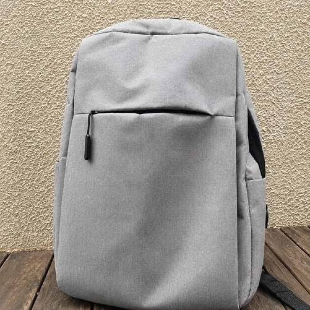 Mochila Executiva Impermeável 25l Masculina Cor Petro Cor Cinza Desenho Do Tecido Liso