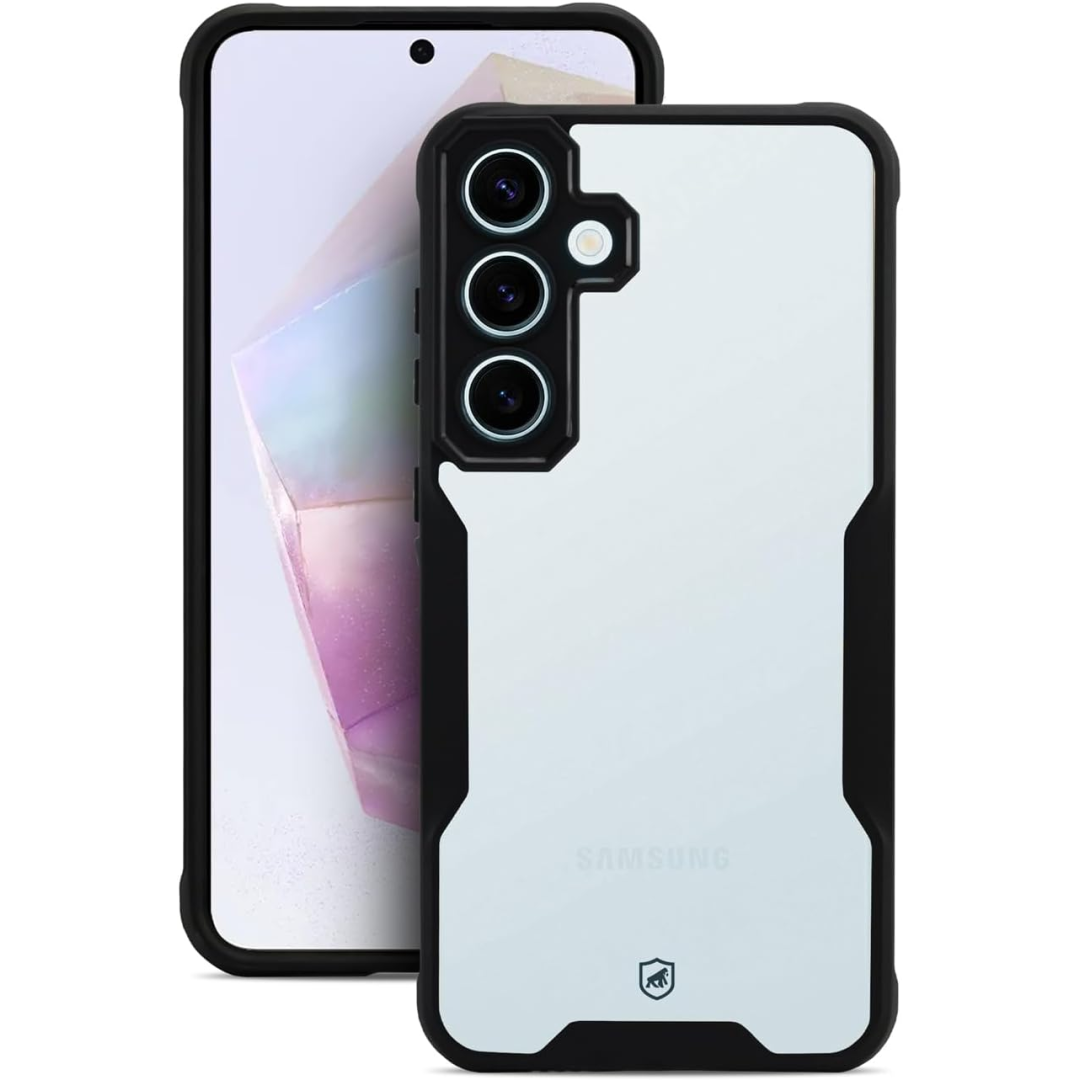 Gshield Capa Case Capinha Dual Shock Sense Preta Acabamento Premium Proteção Contra Arranhões, Quedas e Impactos para Samsung Galaxy (A35 5G)