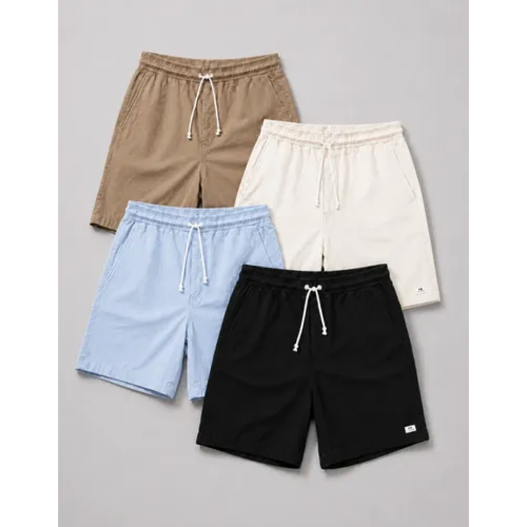 Kit com 4 Short Linho Mauricinho