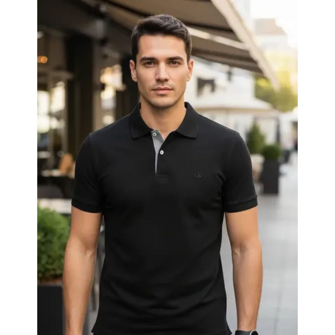 Camisa Gola Polo Ogochi Slim