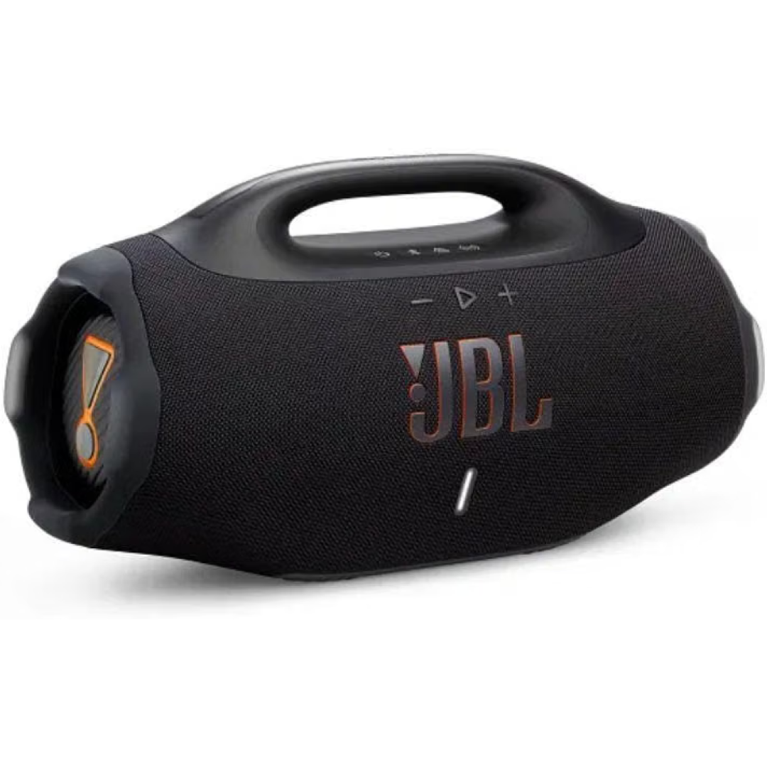 JBL, Caixa de Som, Boombox 4, Bluetooth, Som JBL Pro, AI Sound Boost, Graves Personalizáveis, Bateria de até 34h, IP68, Áudio Lossless – Preta