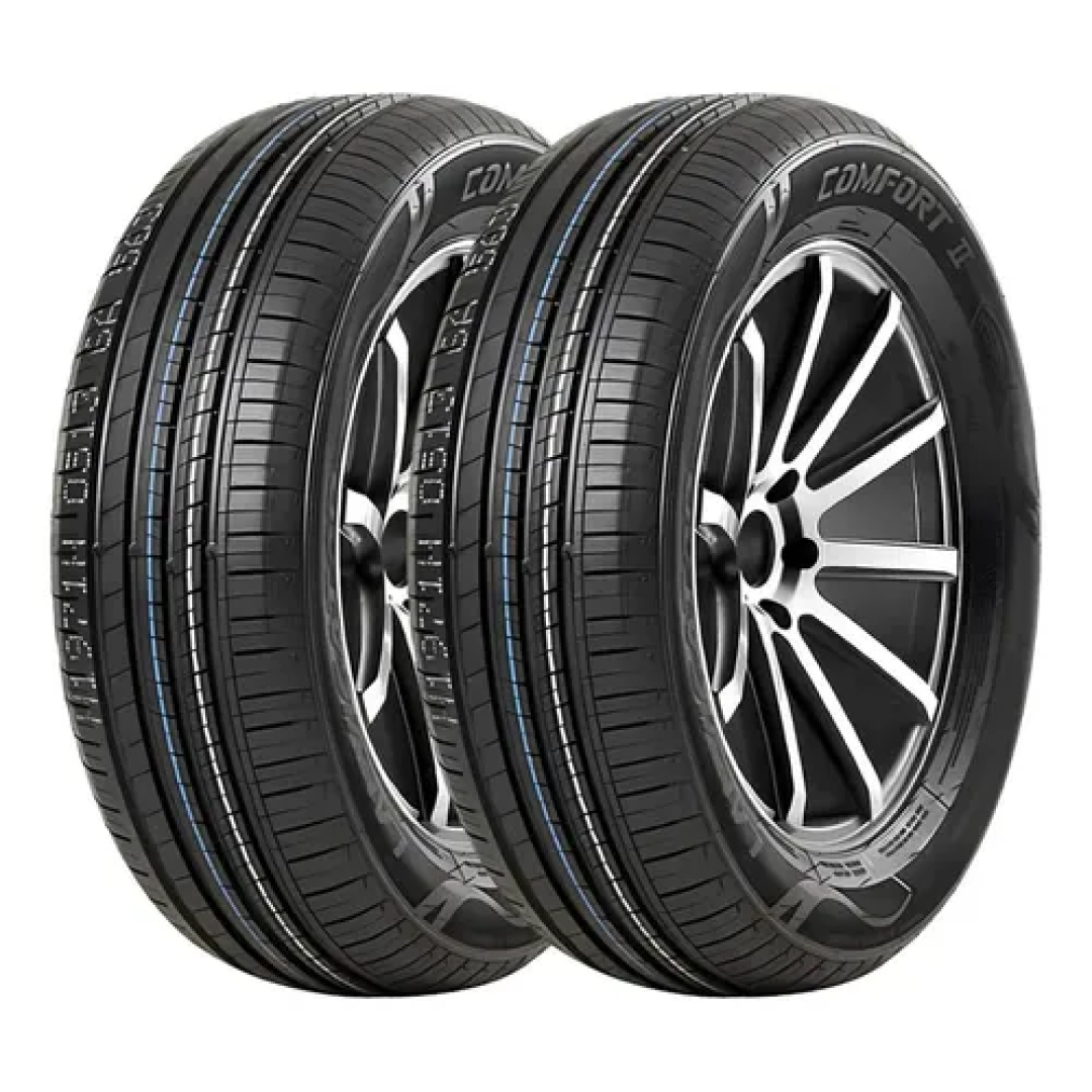 Kit 2 Pneus Lanvigator Comfort Ii 175/75r14 Aro 14 86t