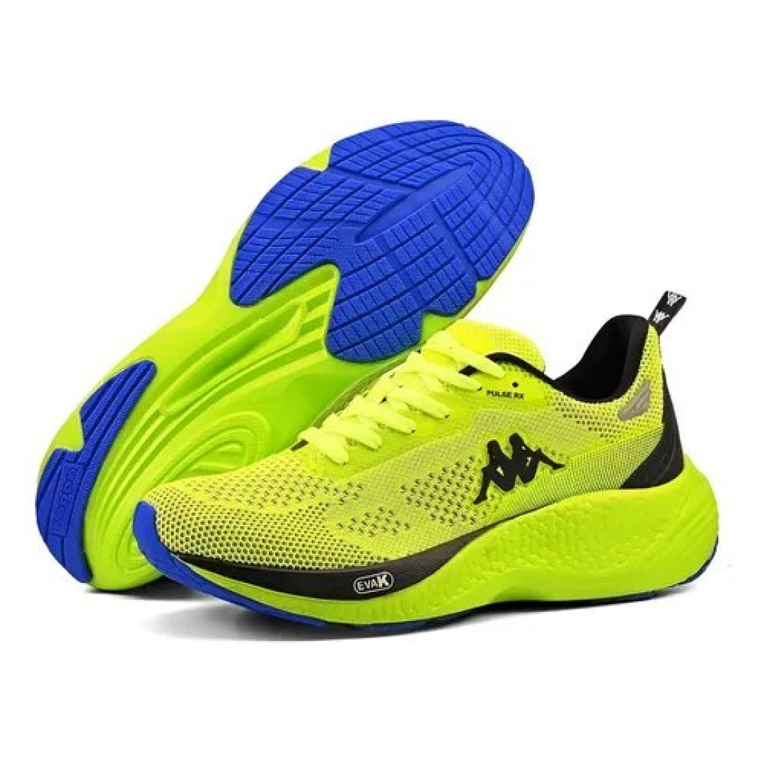 Tênis Kappa Pulse Rx Unissex Corrida Conforto (7 cores)